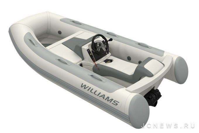 Williams выпустит компактную надувную лодку Minijet