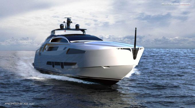 Ferretti публикует подробности о новом флагмане линейки Pershing