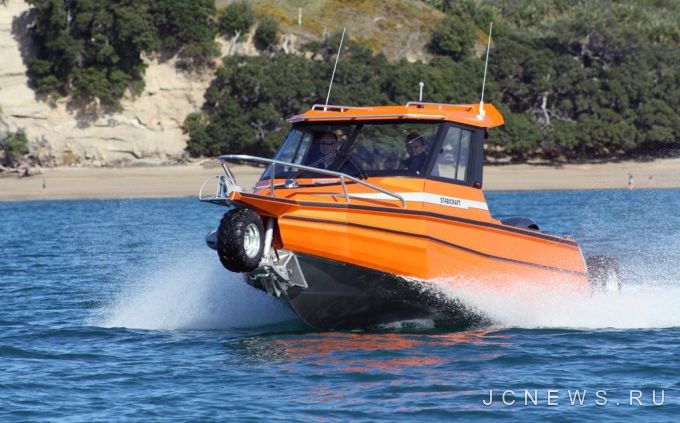 Stabicraft 2100 ST Supercab становится амфибией